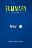 Summary: Power Talk