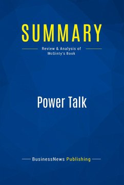 Summary: Power Talk - Businessnews Publishing