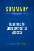 Summary: Roadmap to Entrepreneurial Success