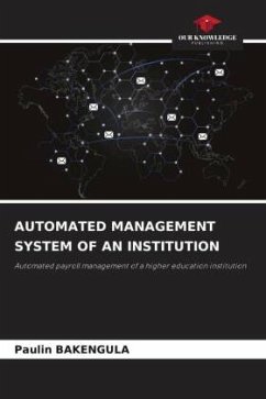 AUTOMATED MANAGEMENT SYSTEM OF AN INSTITUTION - BAKENGULA, Paulin