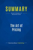 Summary: The Art of Pricing