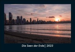 Die Seen der Erde 2023 Fotokalender DIN A5 - Tobias Becker