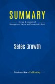 Summary: Sales Growth