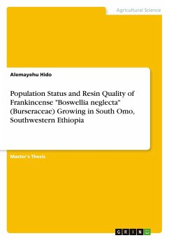 Population Status and Resin Quality of Frankincense &quote;Boswellia neglecta&quote; (Burseraceae) Growing in South Omo, Southwestern Ethiopia