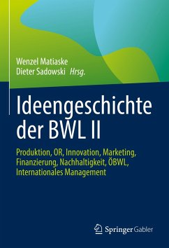Ideengeschichte der BWL II (eBook, PDF)