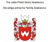 The noble Polish family Abakiewicz. Die... - Bild 1