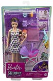 Barbie Skipper Babysitters Inc. Puppe mit Kinderwagen, Baby & Zubehör