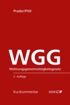 WGG Wohnungsgemeinnützigkeitsgesetz - Prader, Christian;Pittl, Raimund