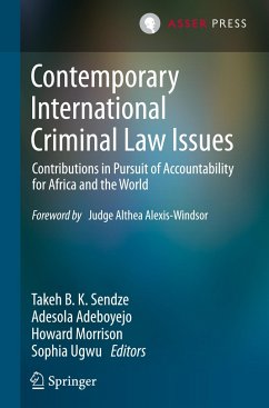 Contemporary International Criminal Law Issues