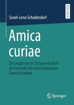 Amica curiae (eBook, PDF) - Schadendorf, Sarah-Lena