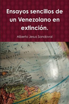 Cover Ensayos sencillos de un Venezolano en extinción.