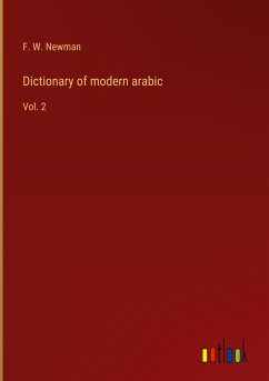 Dictionary of modern arabic - Newman, F. W.