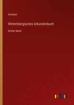Cover Wirtembergisches Urkundenbuch