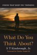 What Do You Think About? (eBook, ePUB) - Bild 1