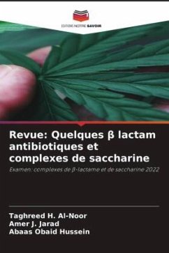 Revue: Quelques beta lactam antibiotiques et complexes de saccharine - Al-Noor, Taghreed H.;Jarad, Amer J.;Hussein, Abaas Obaid