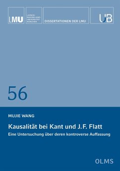 Kausalität bei Kant und J.F. Flagg - Wang, Mujie