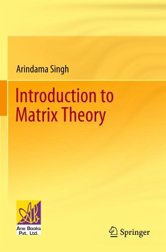 Introduction to Matrix Theory - Singh, Arindama