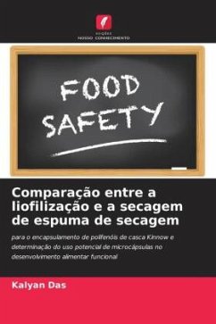 Cover Comparação entre a liofilização e a secagem de espuma de secagem