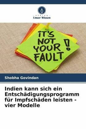 Indien kann sich ein Entschädigungsprogramm für Impfschäden leisten - vier Modelle