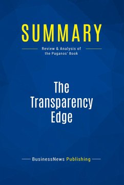 Summary: The Transparency Edge - Businessnews Publishing