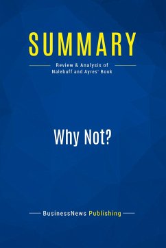 Summary: Why Not? - Businessnews Publishing