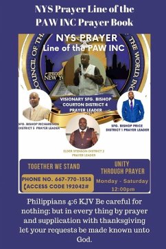 NYS Prayer Line of the PAW INC Prayer Book - Stenson, Nikia