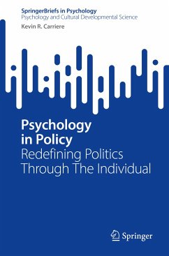 Psychology in Policy (eBook, PDF) - Carriere, Kevin R.