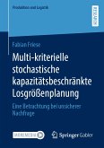 Multi-kriterielle stochastische kapazitätsbeschränkte Losgrößenplanung (eBook, PDF)