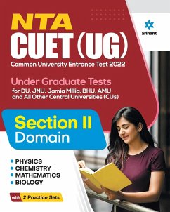 NTA CUET UG 2022 Section 2 Physics,Chemistry,Mathematics and Biology - Arihant Experts
