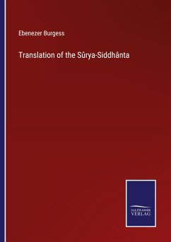 Translation of the Sûrya-Siddhânta - Burgess, Ebenezer