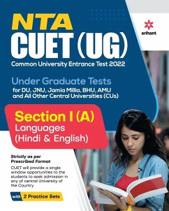 NTA CUET UG 2022 Section 1 (A) Languages (Hindi & English Language) - Arihant Experts