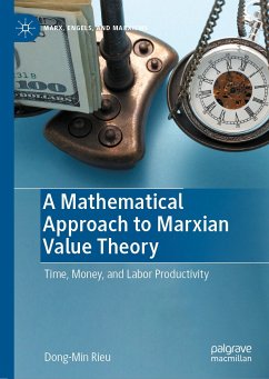 A Mathematical Approach to Marxian Value Theory (eBook, PDF) - Rieu, Dong-Min