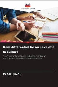 Item différentiel lié au sexe et à la culture - Jimoh, Kasali