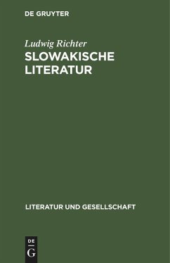 Slowakische Literatur - Richter, Ludwig