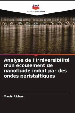 Analyse de l'irréversibilité d'un écoulement de nanofluide induit par des ondes péristaltiques - Akbar, Yasir