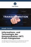 Informations- und Technologie der Kommunikation (IKT) Profil-Fähigkeiten