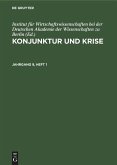 Konjunktur und Krise. Jahrgang 9, Heft 1