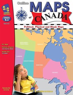 Outline Maps of Canada Grades K-3 - Golletz, Lynda