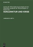 Konjunktur und Krise. Jahrgang 10, Heft 4