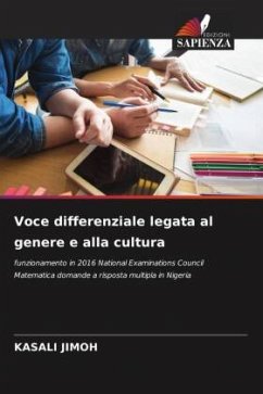 Voce differenziale legata al genere e alla cultura - Jimoh, Kasali