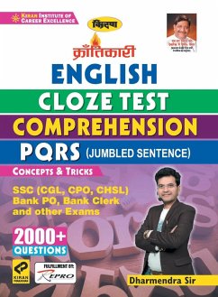 Kiran English Cloze Test Comprehension PQRS (Jumbled Sentence) 2000+ Questions (Hindi Medium) (3364) - Unknown