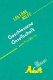 Geschlossene Gesellschaft von Jean-Paul Sartre (Lektürehilfe)