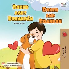 Boxer and Brandon (Irish English Bilingual Children's Book)