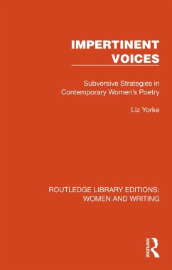 Impertinent Voices (eBook, ePUB) - Yorke, Liz