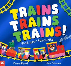 Trains Trains Trains! (eBook, ePUB) - David, Donna