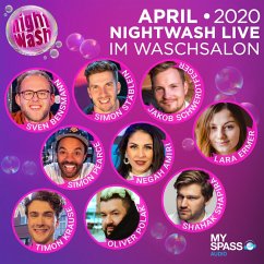 NightWash Live, April 2020 (MP3-Download) - Bensmann, Sven; Stäblein, Simon; Ermer, Lara; Schwerdtfeger, Jakob; Polak, Oliver; Shapira, Shahak; Pearce, Simon; Amiri, Negah; Krause, Timon