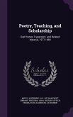 Poetry, Teaching, and Scholarship