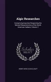 Algic Researches: Comprising Inquiries Respecting the Mental Characteristics of the North American Indians, Volume 2