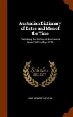 Australian Dictionary of Dates and Men of the Time