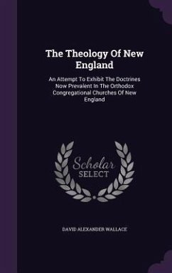 The Theology Of New England - Wallace, David Alexander